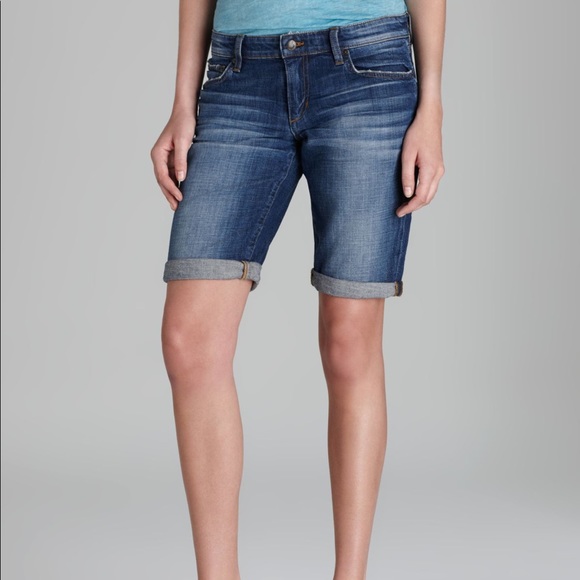 SOLD Joe’s Jeans Dark Wash Easy Bermuda Short - Picture 2 of 2